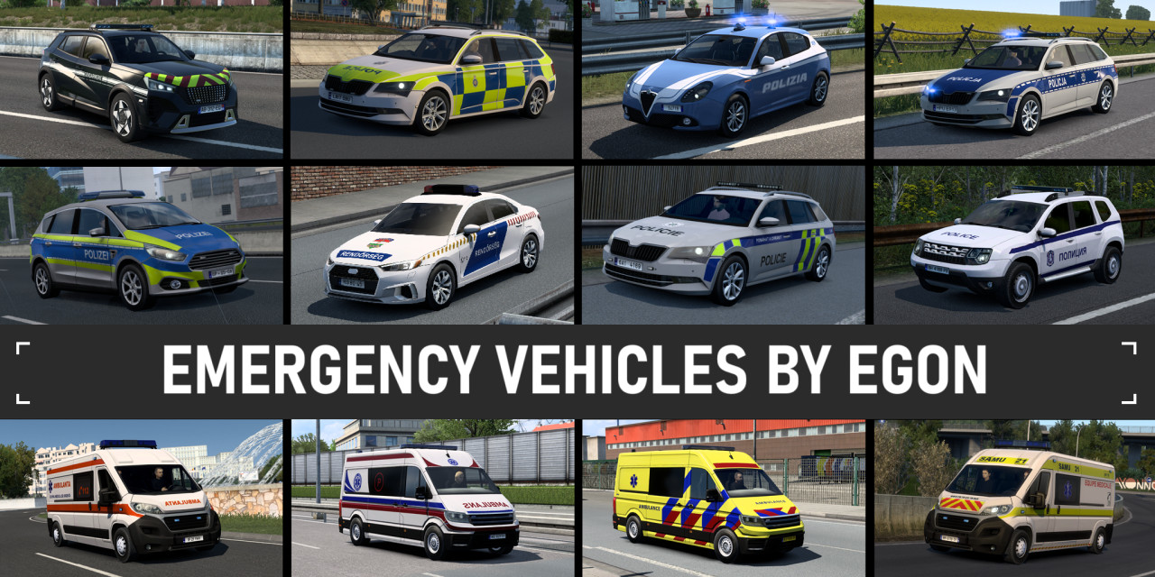 Emergency Vehicles by Egon